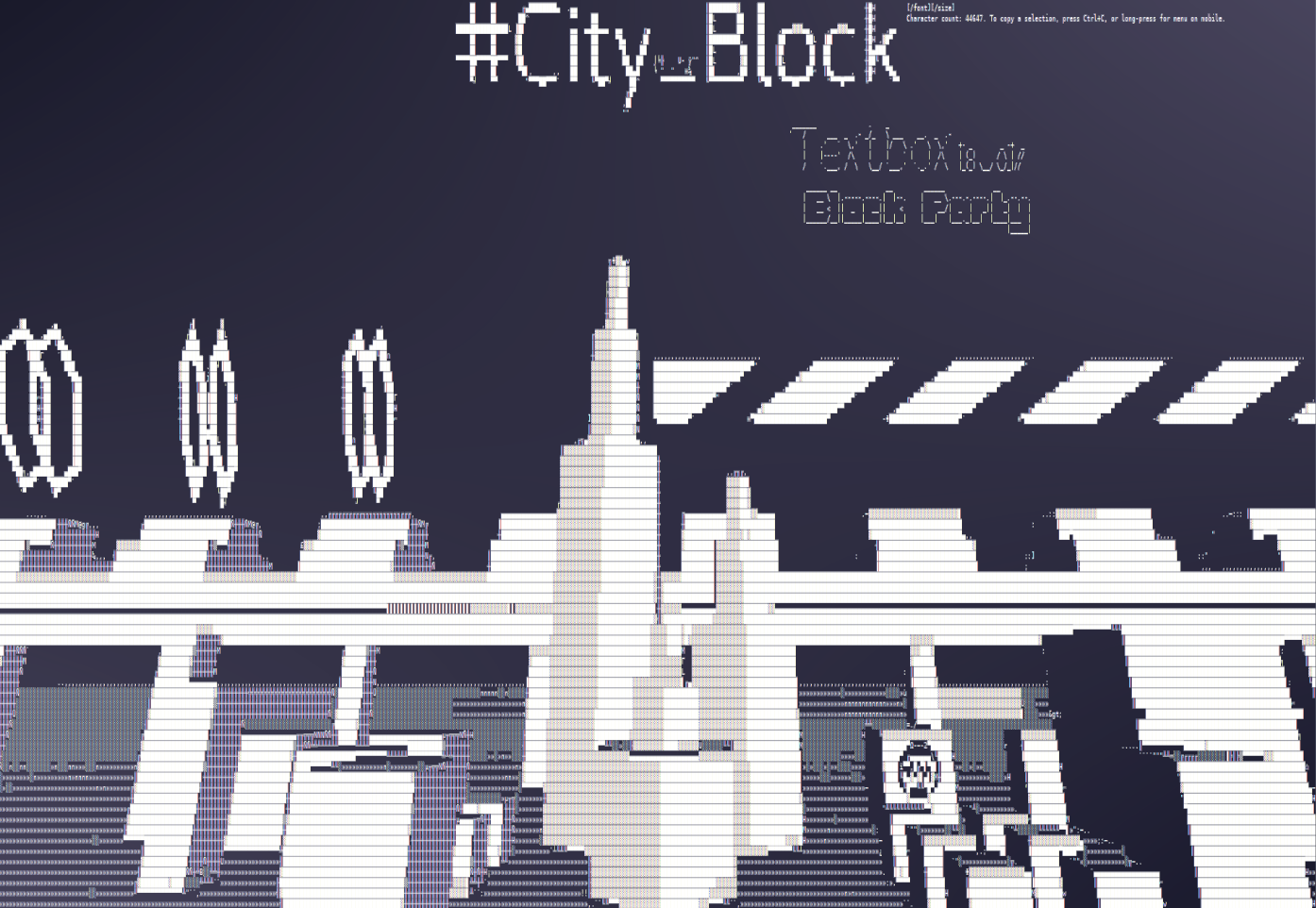 Bleep is now Called City_Block