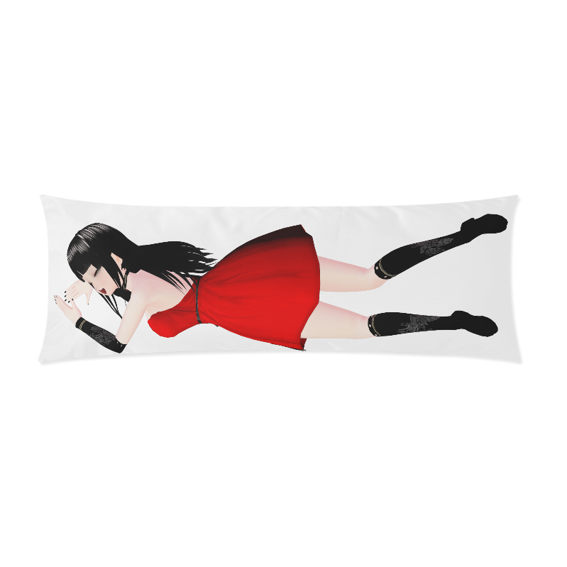 Eden The Lady In Red Body Pillow - Image 2