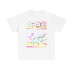 Error 404 Glitch Unisex Heavy Cotton Tee