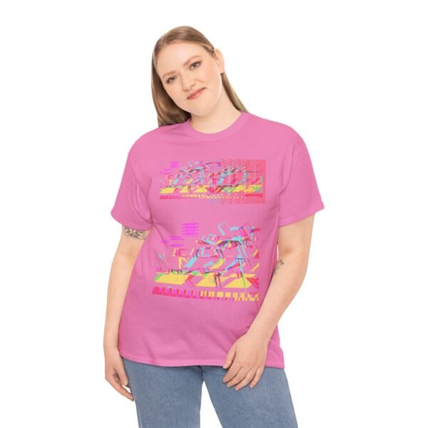 Error 404 Glitch Unisex Heavy Cotton Tee - Image 74