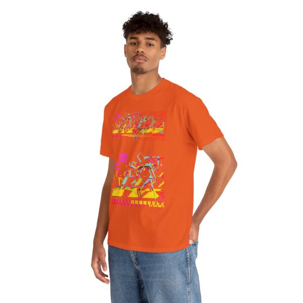 Error 404 Glitch Unisex Heavy Cotton Tee - Image 27