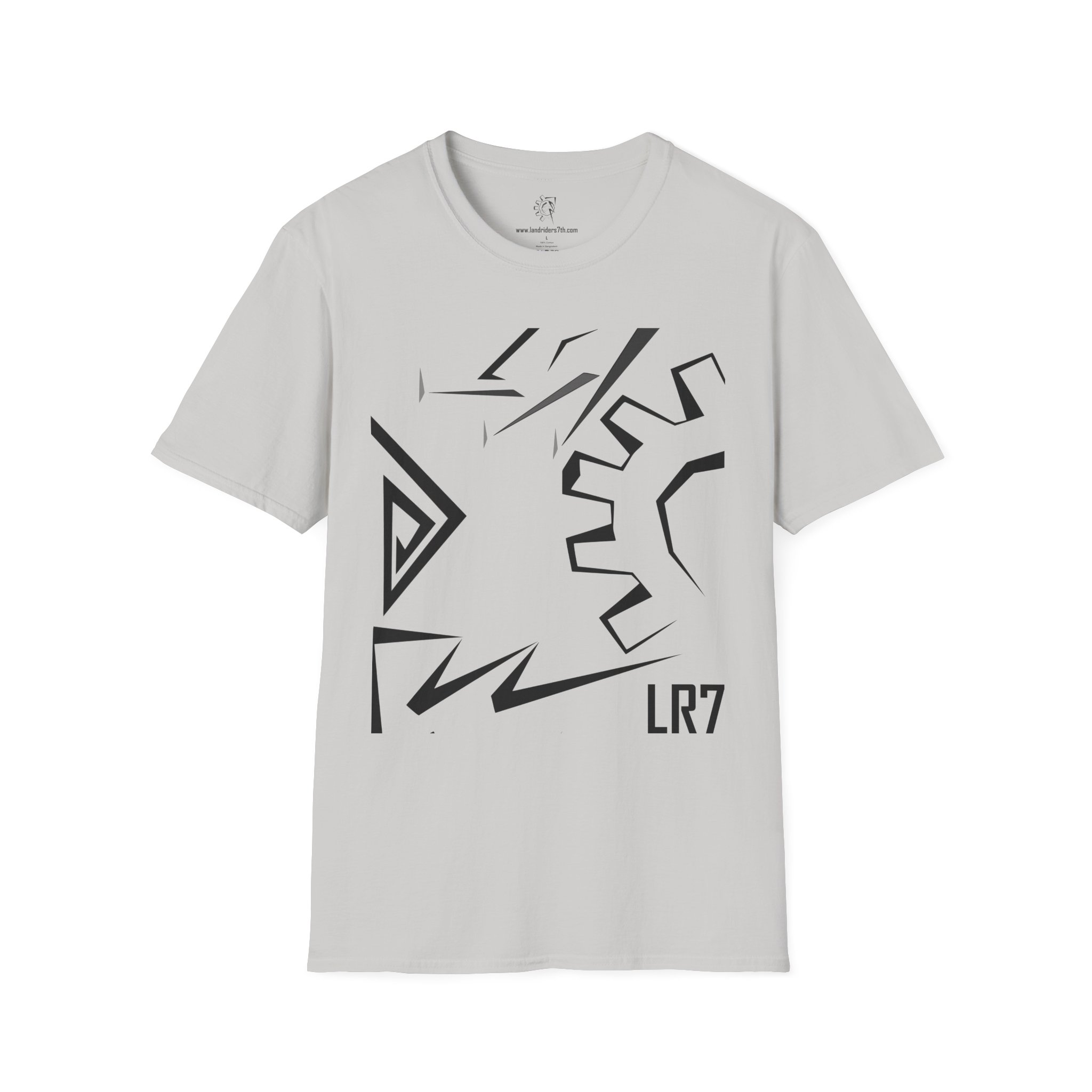 LR7 Shapes Unisex Softstyle T-Shirt - Image 9