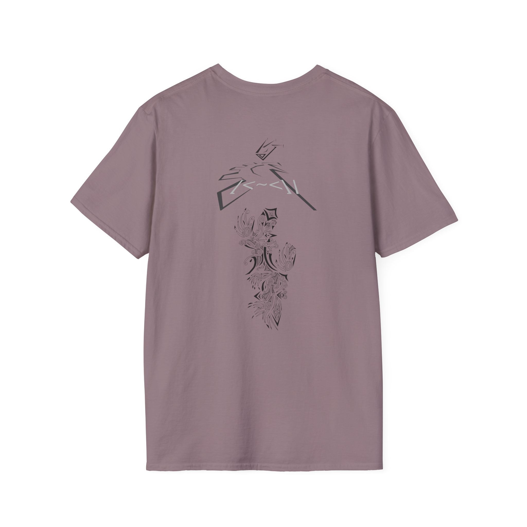 LR7 Shapes Unisex Softstyle T-Shirt - Image 54