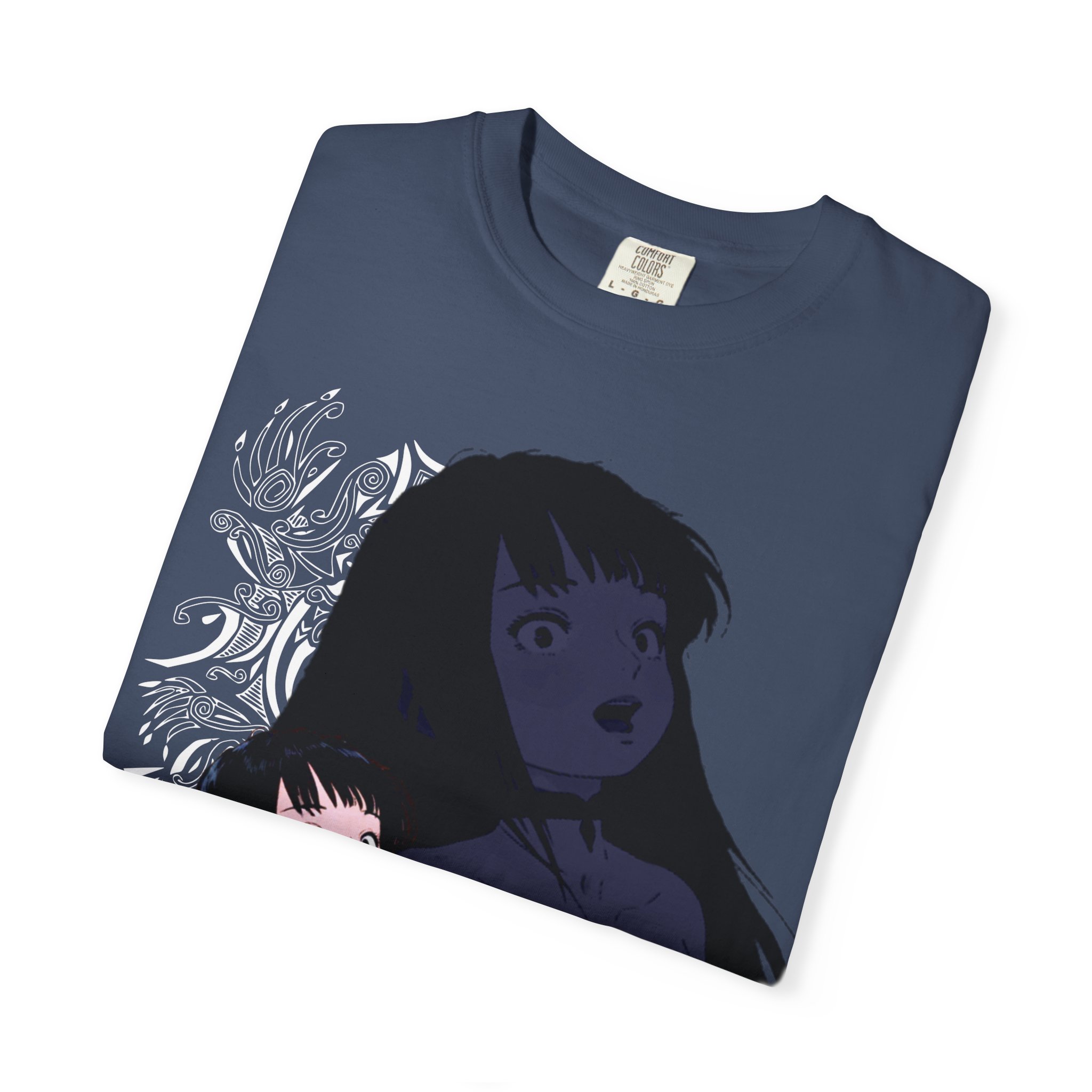 Eden The Lady In Red Anime Cover Unisex Garment-Dyed T-shirt - Image 7