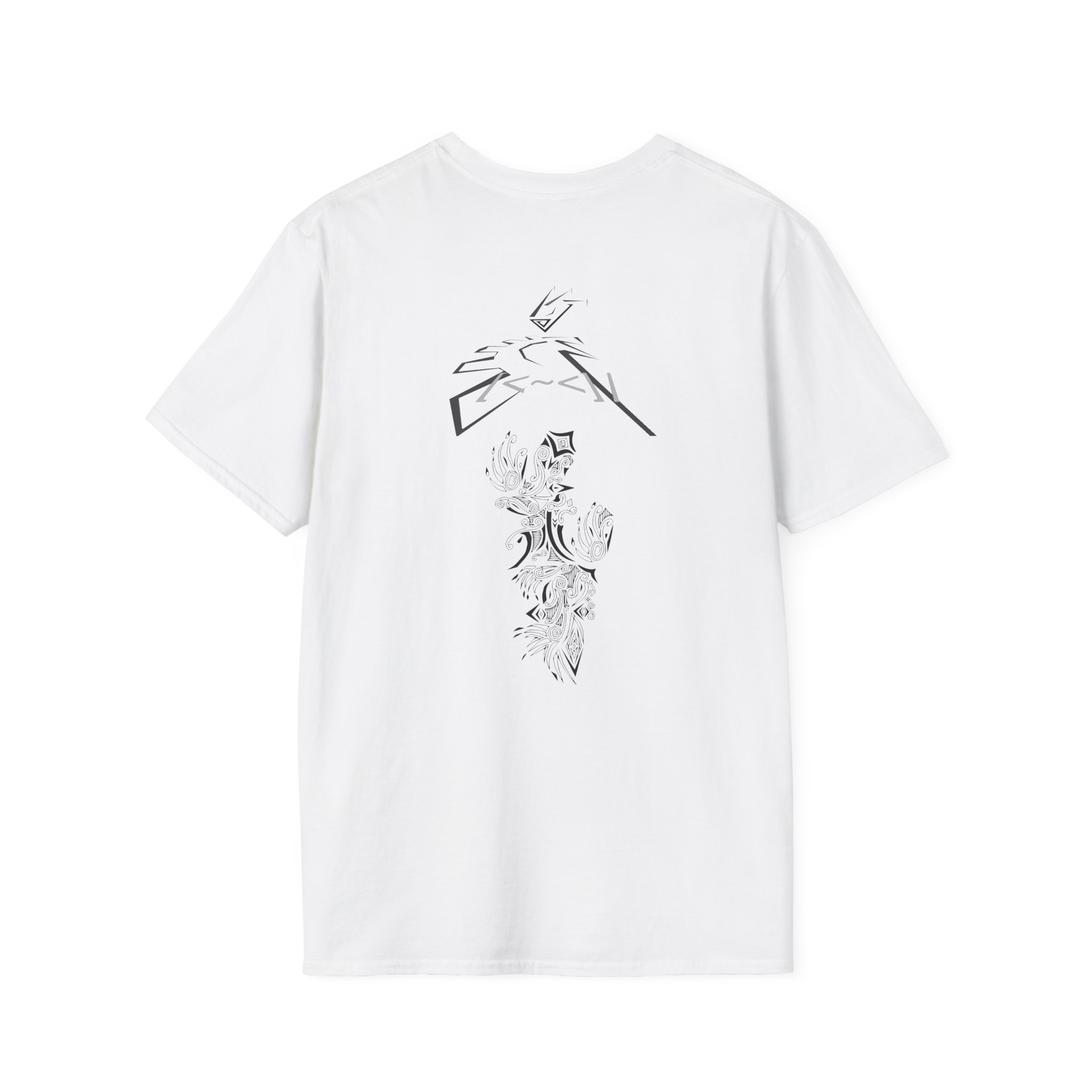 LR7 Shapes Unisex Softstyle T-Shirt - Image 2