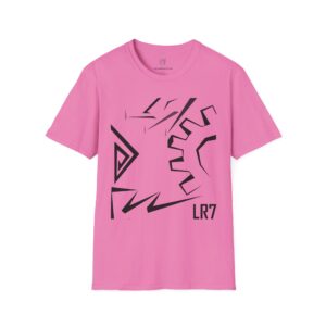 LR7 Shapes Unisex Softstyle T-Shirt - Image 61