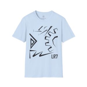 LR7 Shapes Unisex Softstyle T-Shirt - Image 33