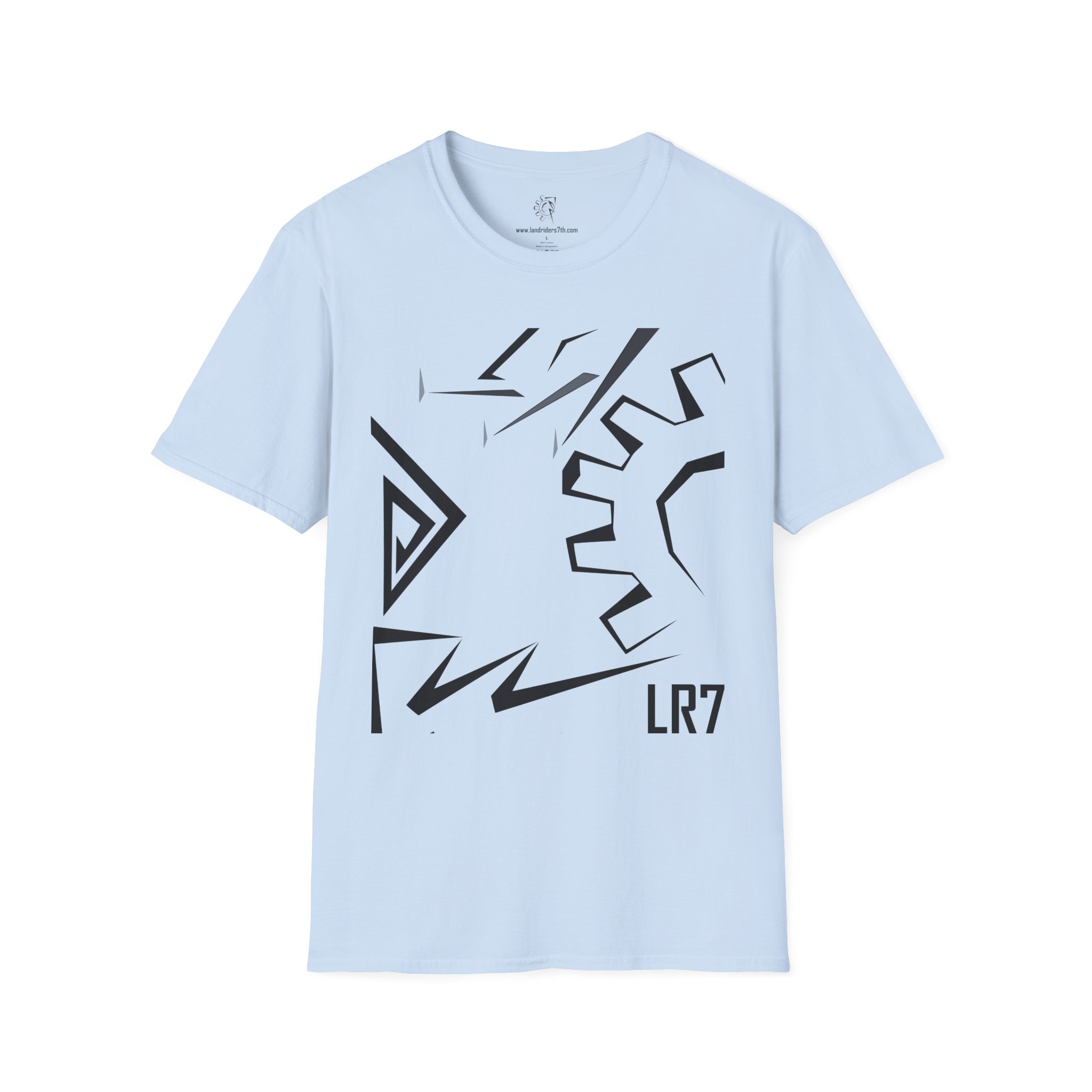 LR7 Shapes Unisex Softstyle T-Shirt - Image 33