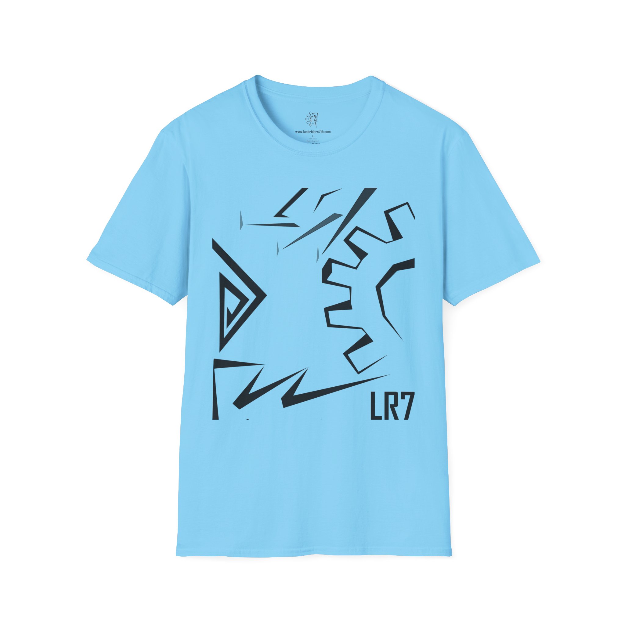 LR7 Shapes Unisex Softstyle T-Shirt - Image 29