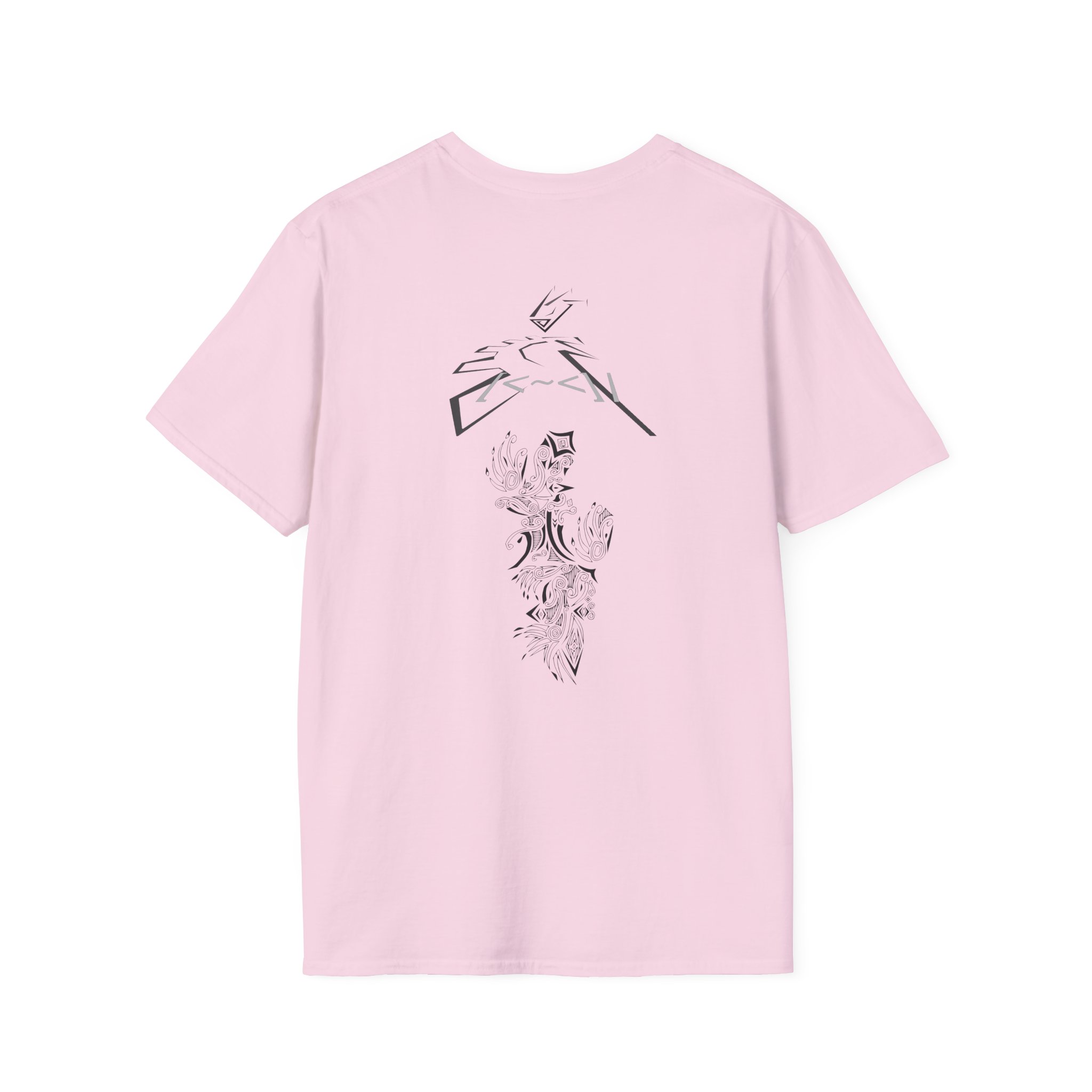 LR7 Shapes Unisex Softstyle T-Shirt - Image 58