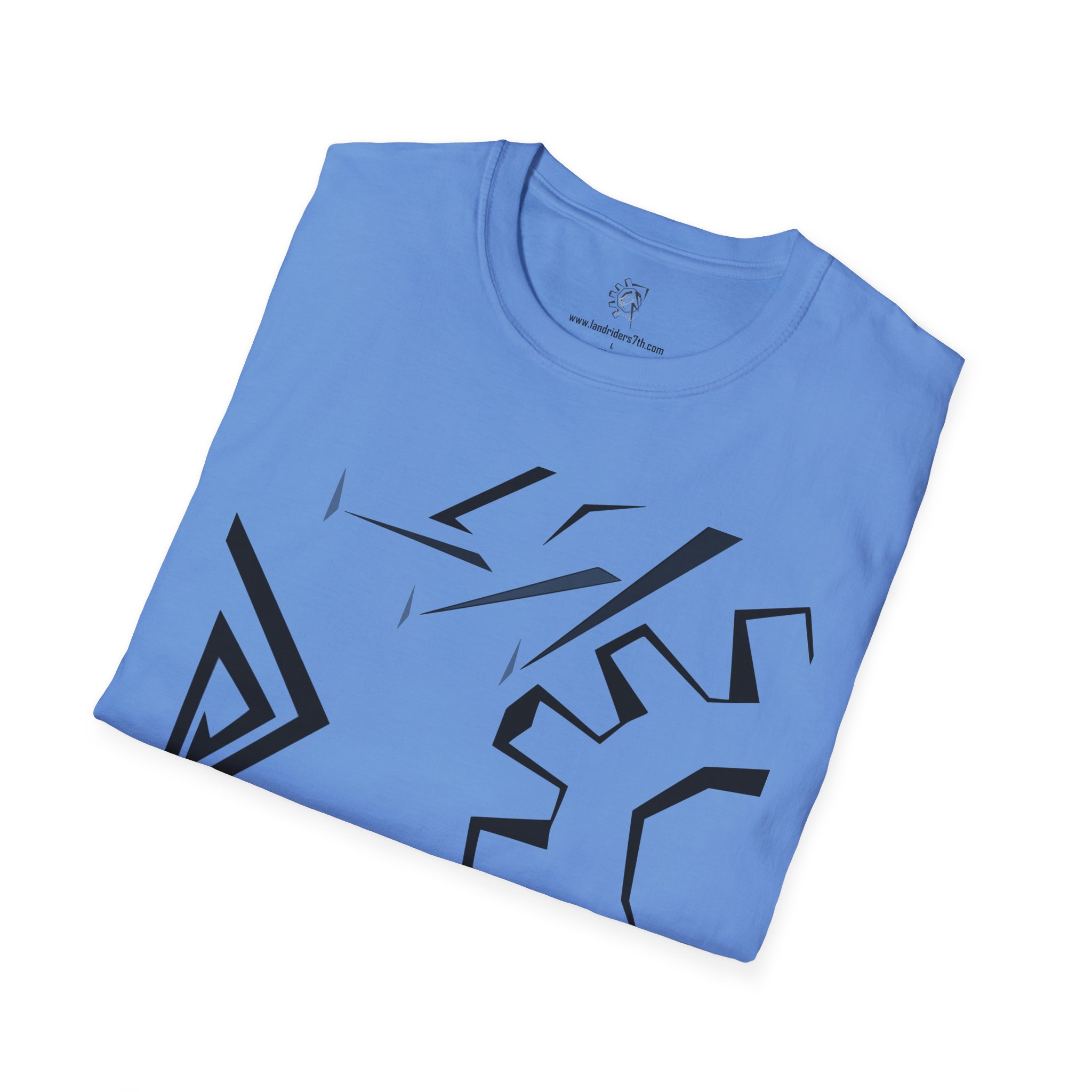 LR7 Shapes Unisex Softstyle T-Shirt - Image 40
