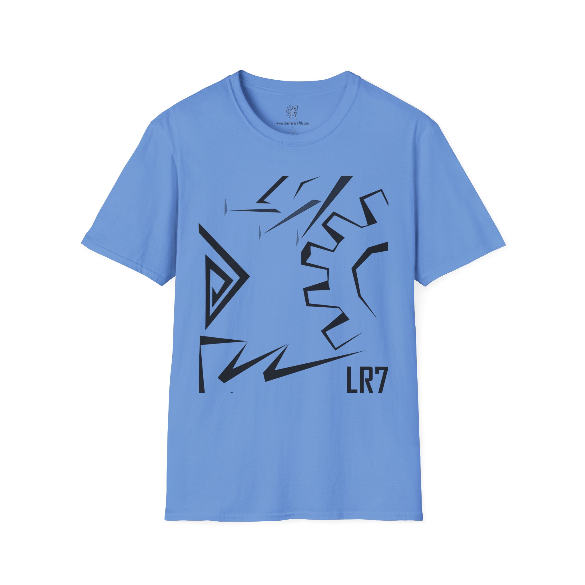 LR7 Shapes Unisex Softstyle T-Shirt - Image 37
