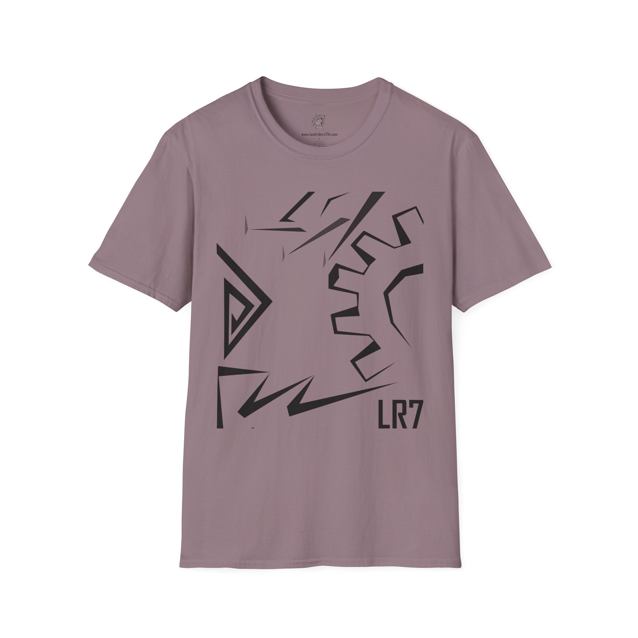 LR7 Shapes Unisex Softstyle T-Shirt - Image 53