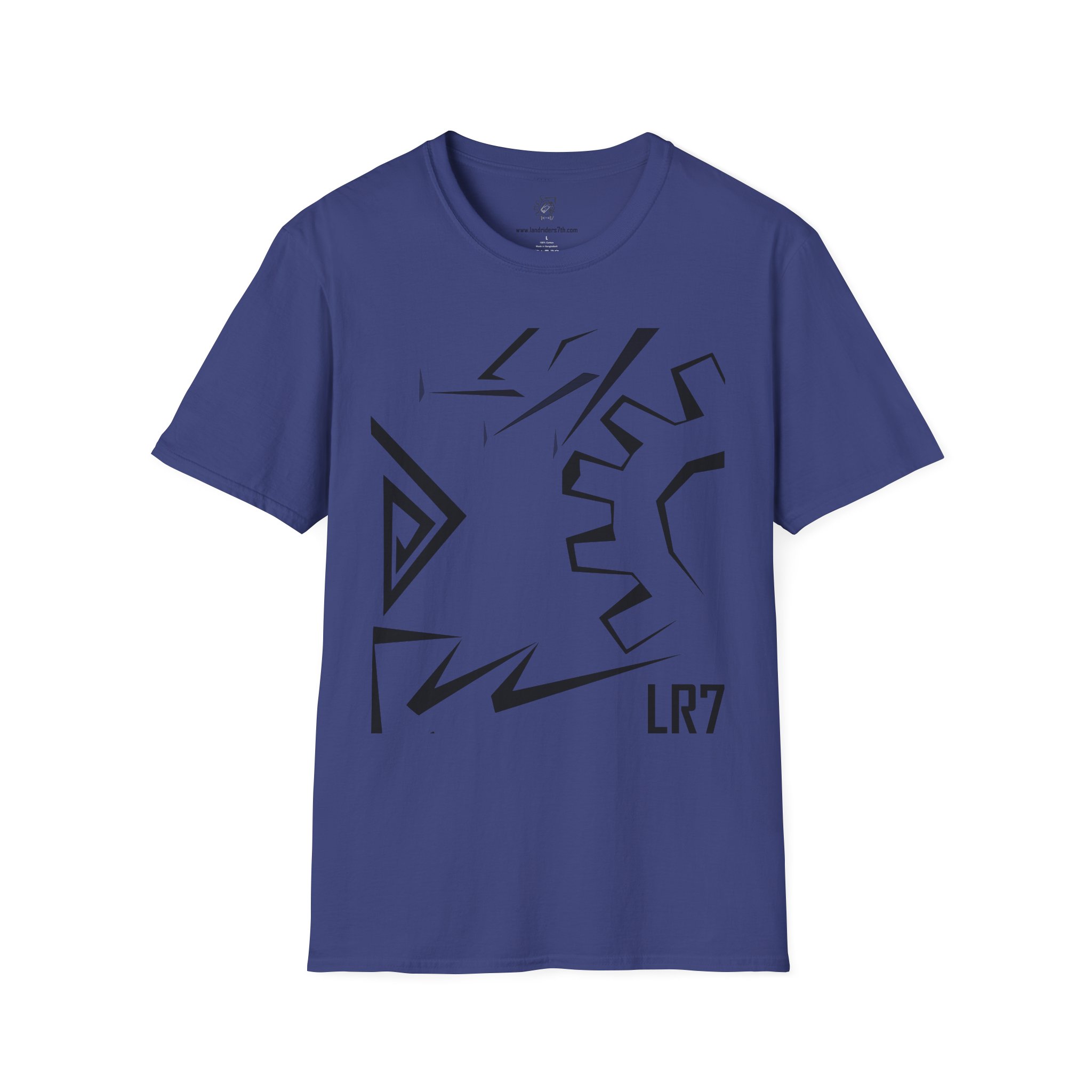 LR7 Shapes Unisex Softstyle T-Shirt - Image 49
