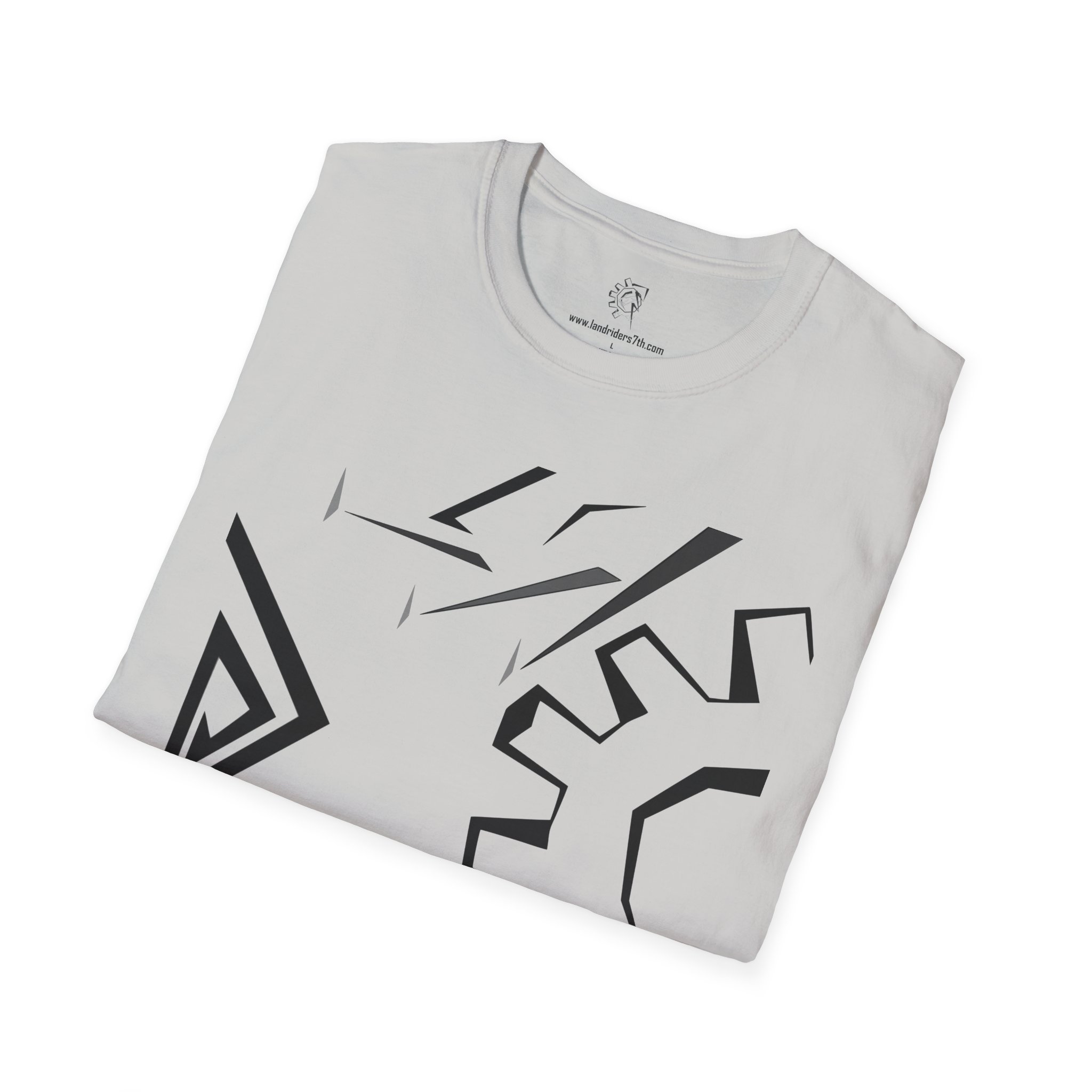 LR7 Shapes Unisex Softstyle T-Shirt - Image 12