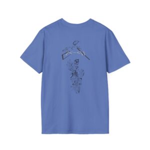 LR7 Shapes Unisex Softstyle T-Shirt - Image 42