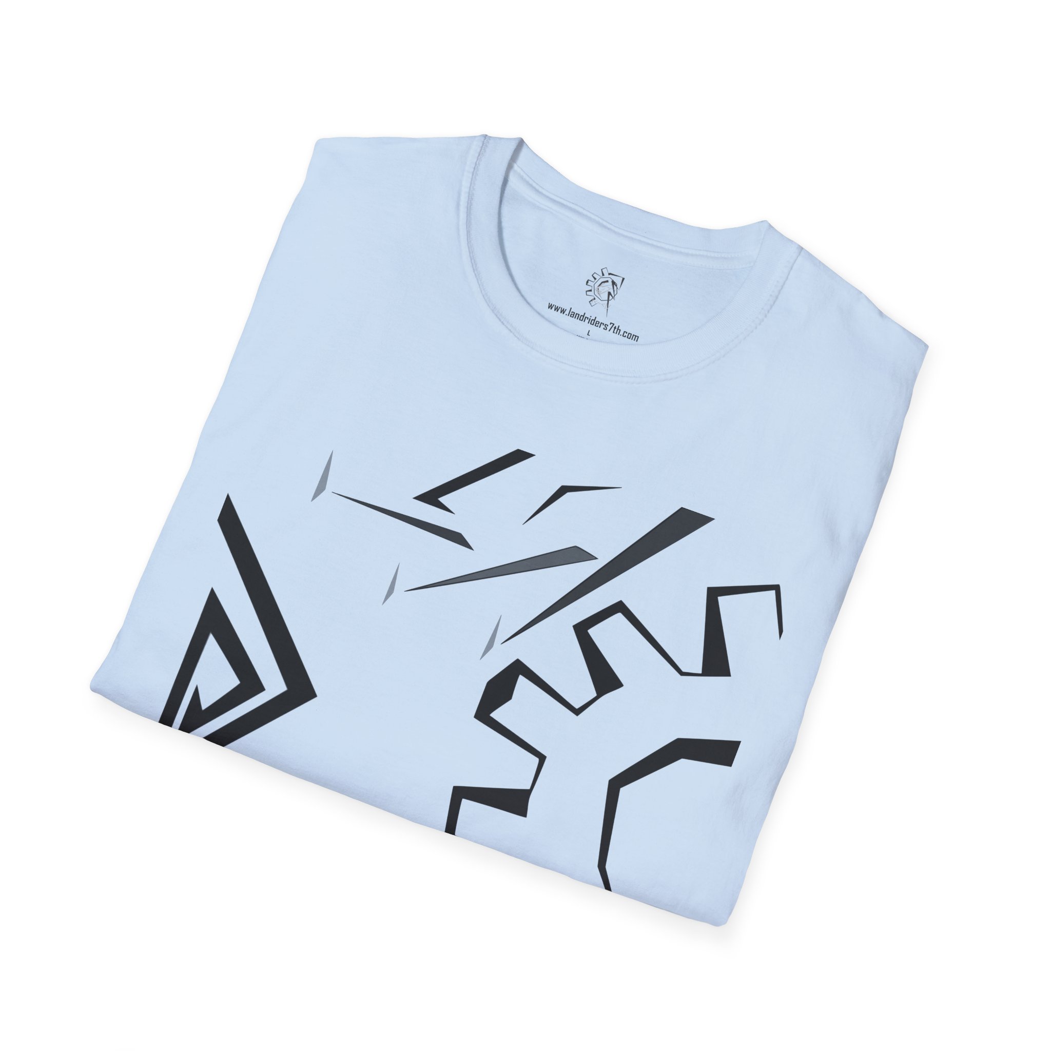 LR7 Shapes Unisex Softstyle T-Shirt - Image 36
