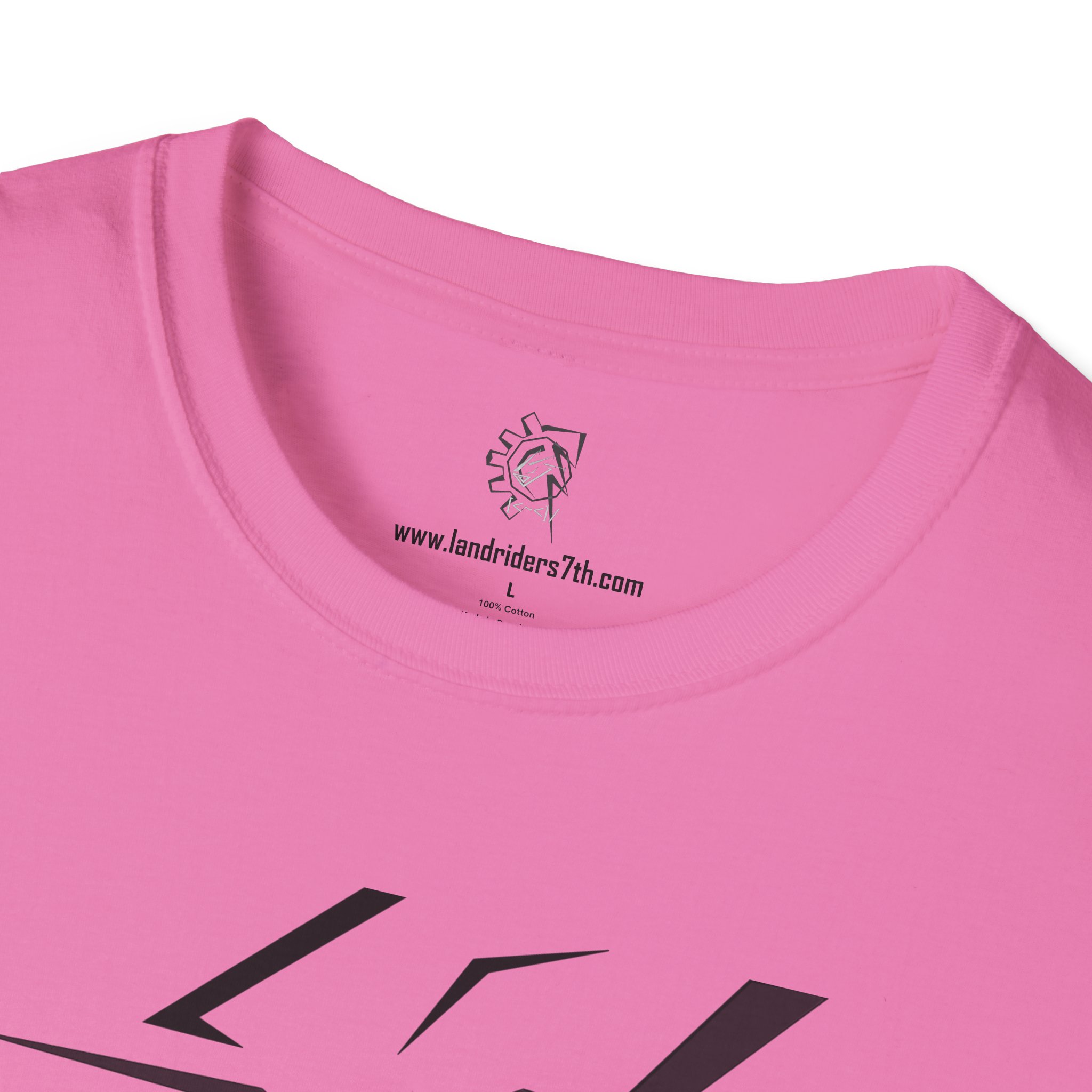 LR7 Shapes Unisex Softstyle T-Shirt - Image 63