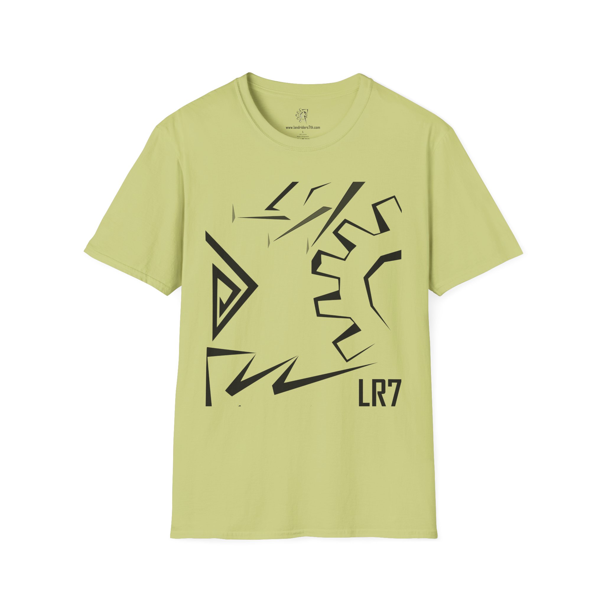 LR7 Shapes Unisex Softstyle T-Shirt - Image 17