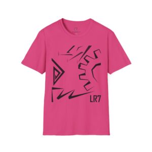 LR7 Shapes Unisex Softstyle T-Shirt - Image 65