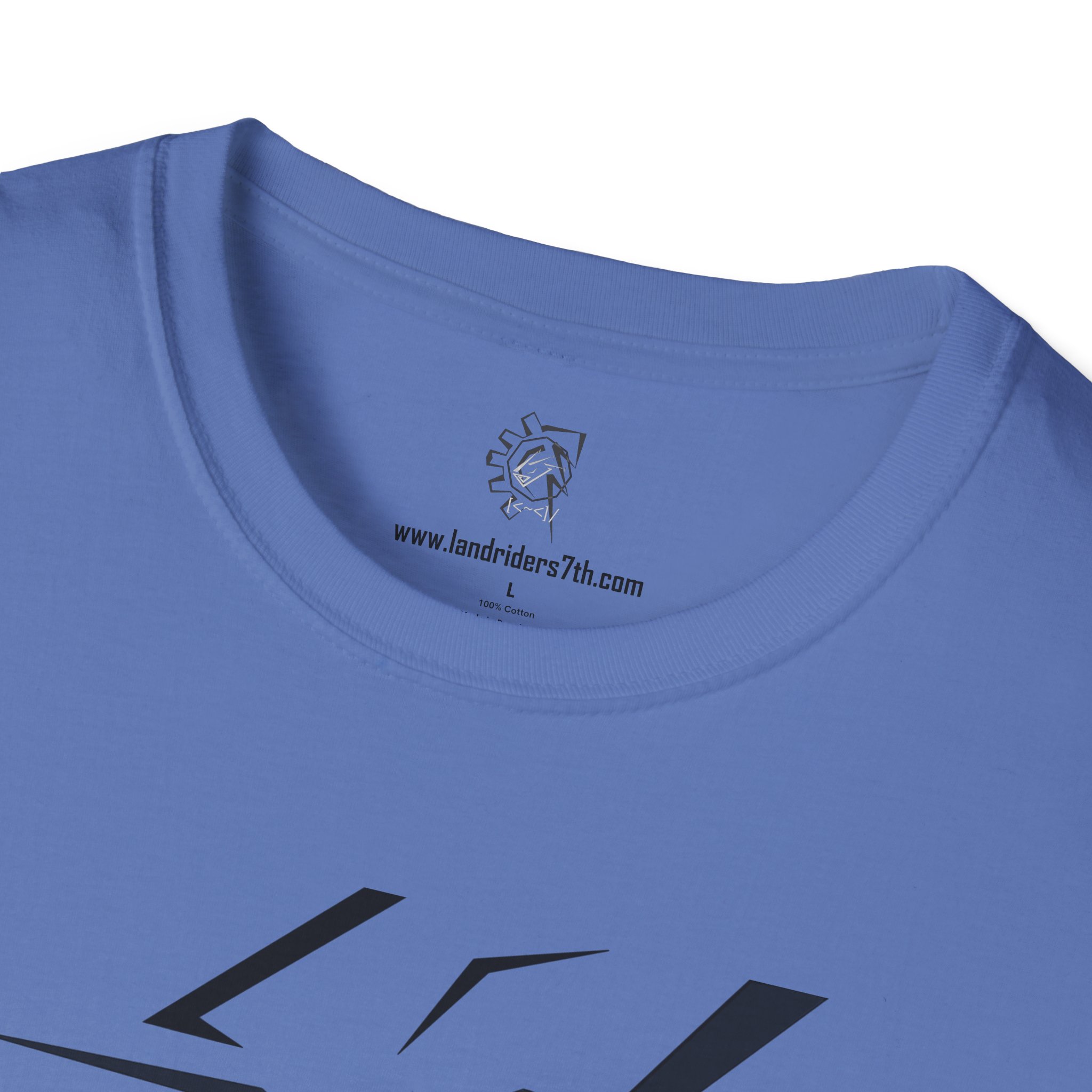 LR7 Shapes Unisex Softstyle T-Shirt - Image 43