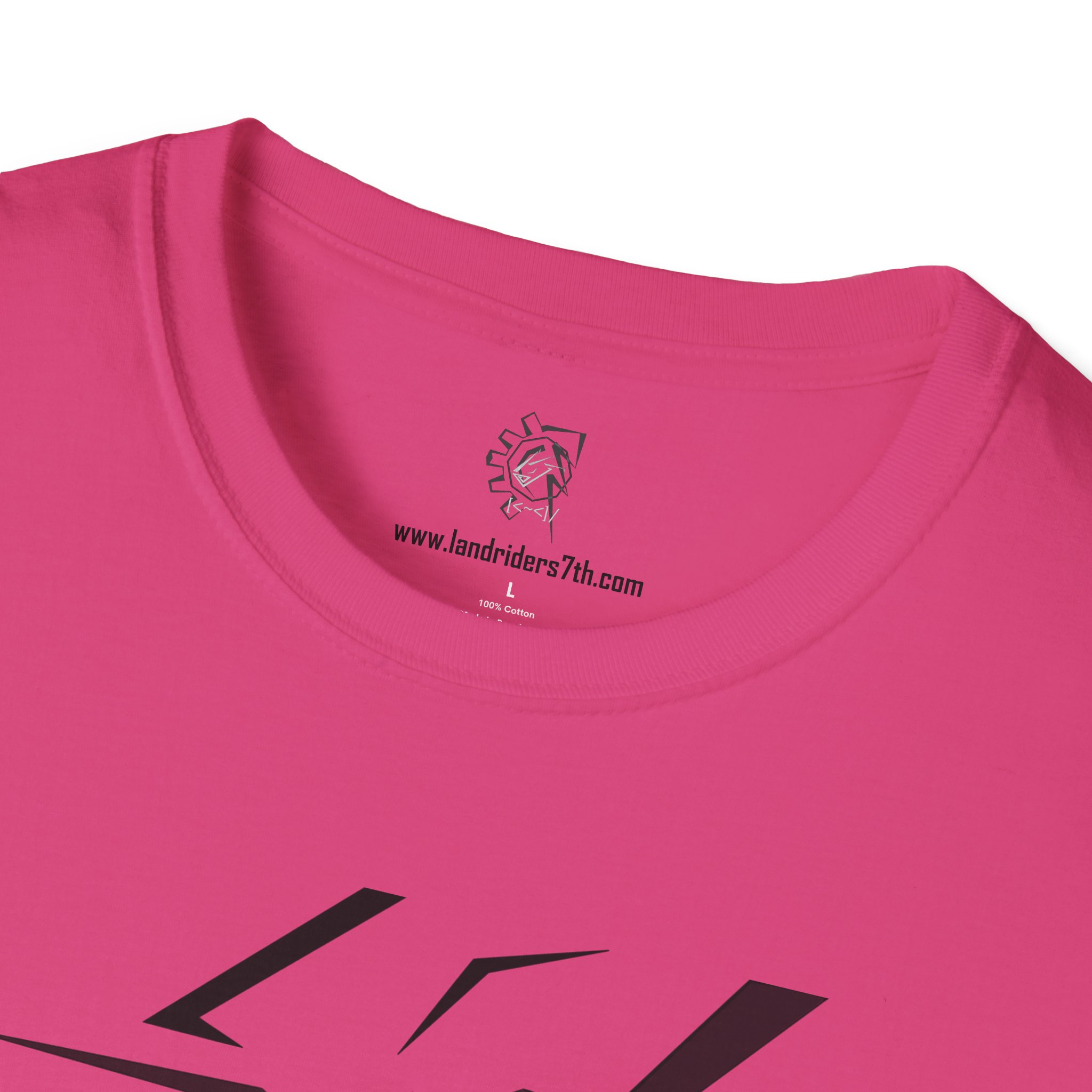LR7 Shapes Unisex Softstyle T-Shirt - Image 67