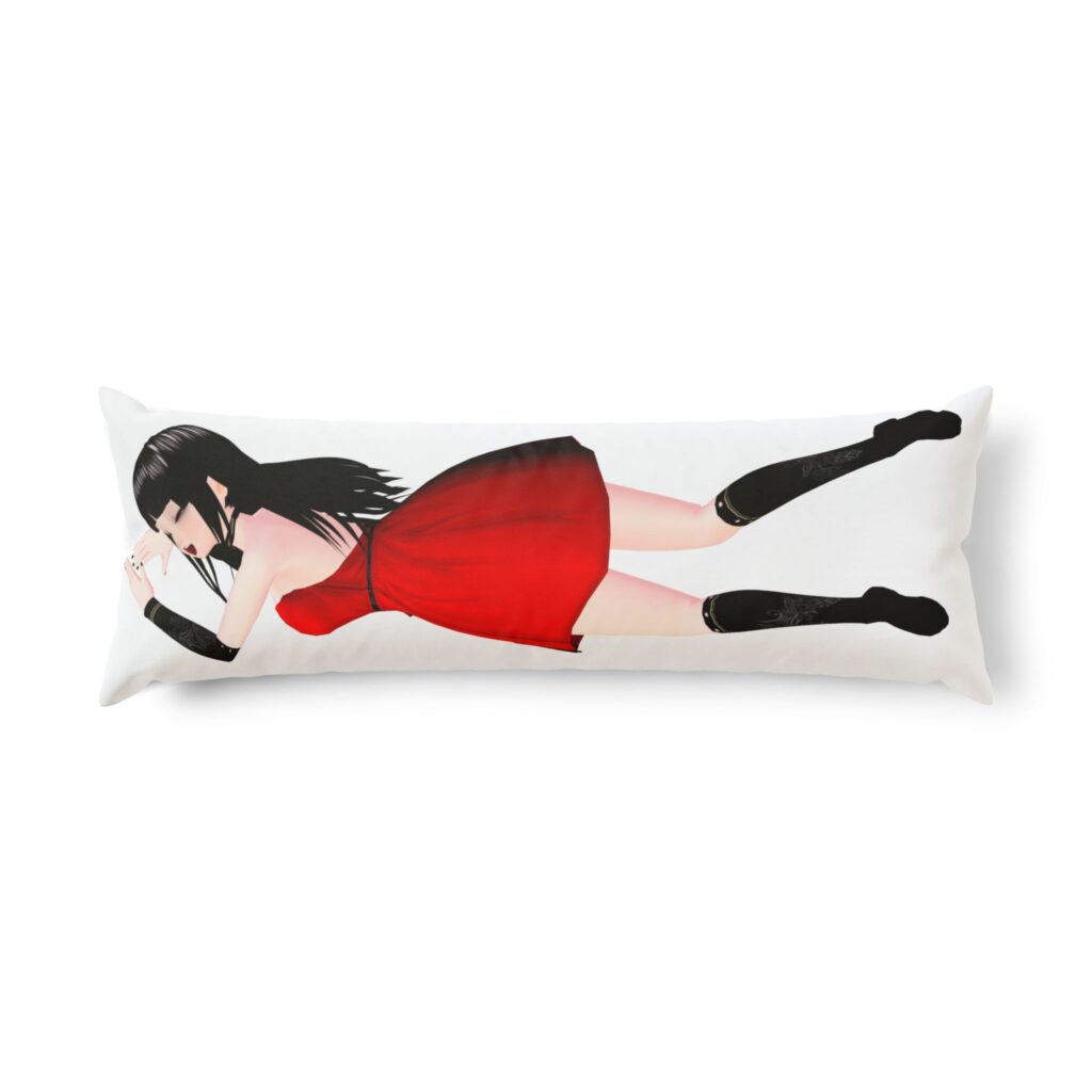 Eden The Lady In Red Body Pillow