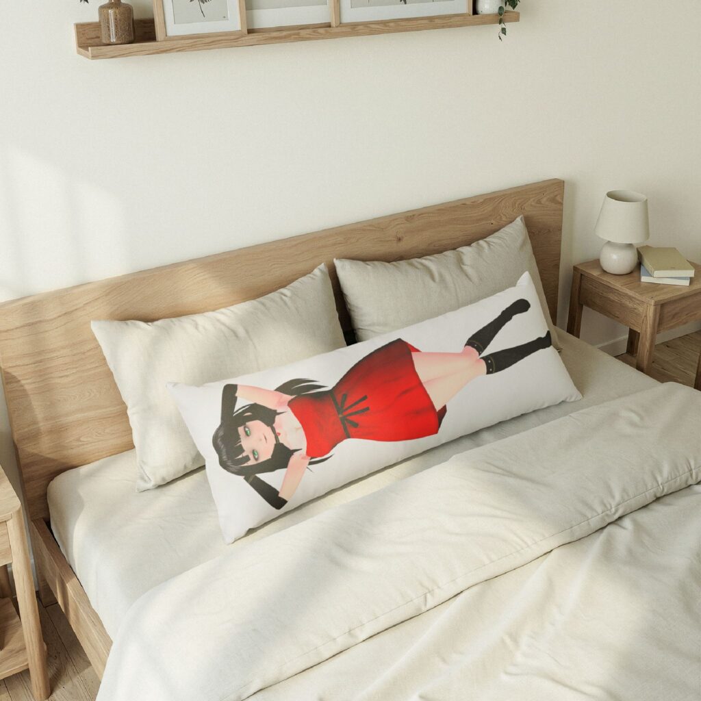 Eden The Lady In Red Body Pillow