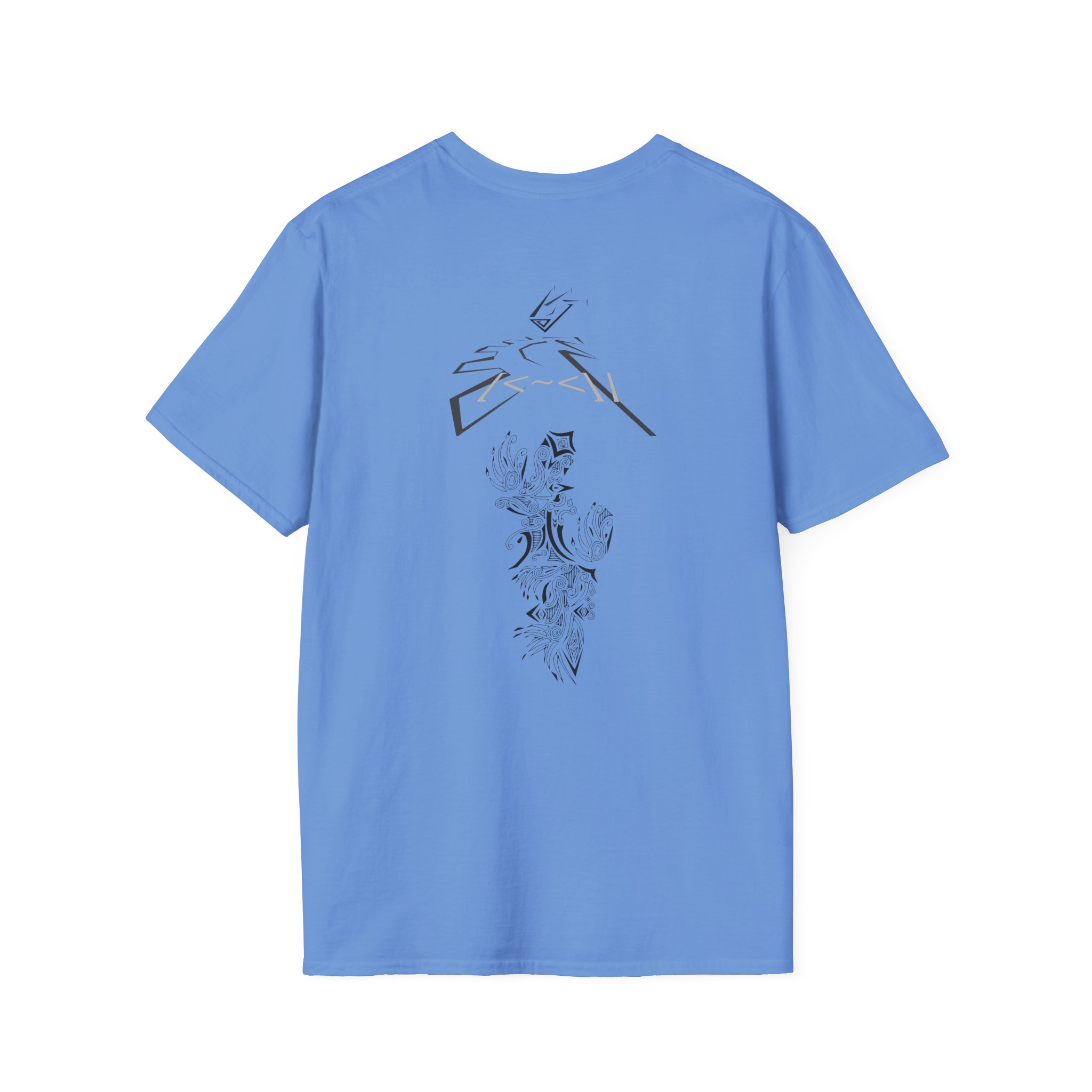 LR7 Shapes Unisex Softstyle T-Shirt - Image 38