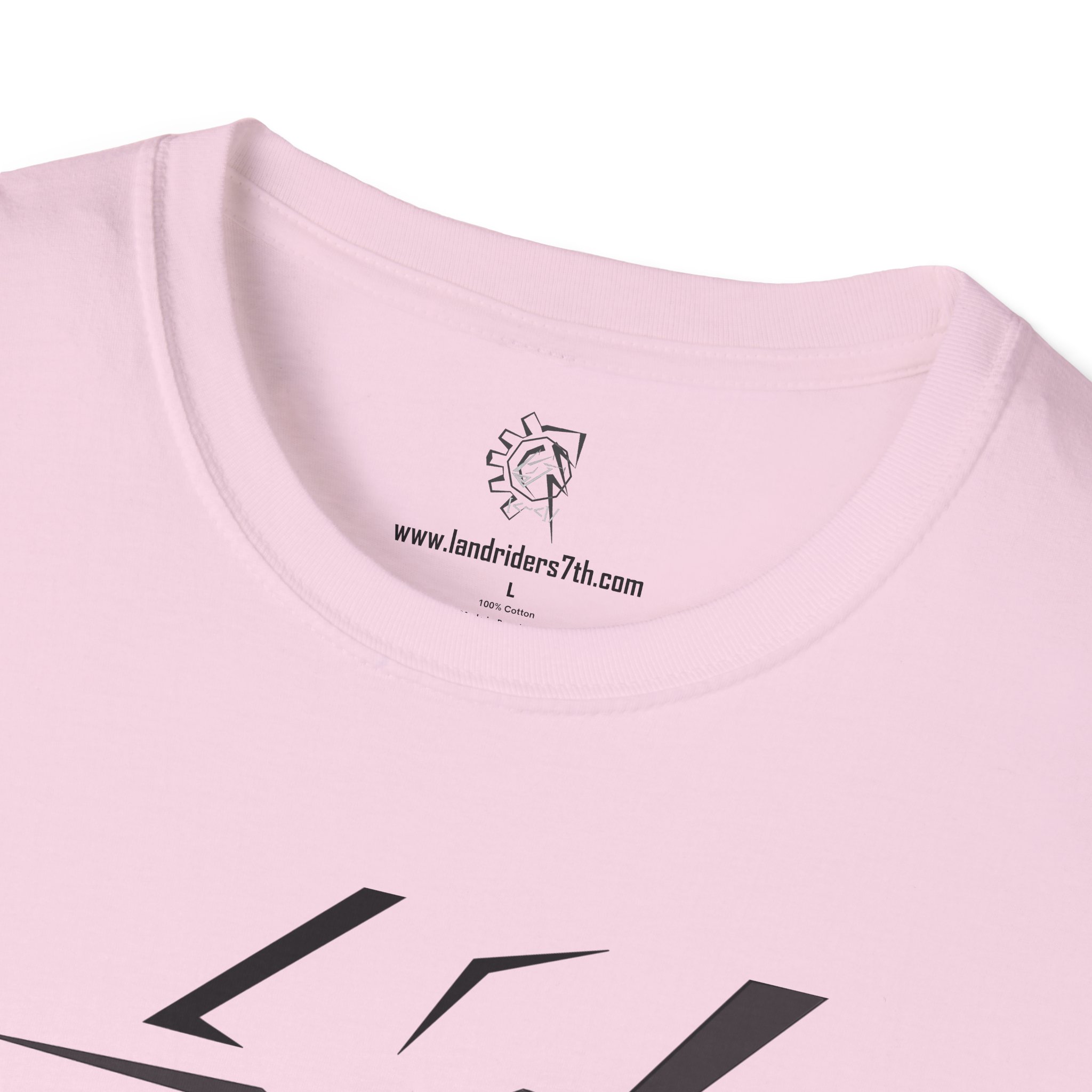 LR7 Shapes Unisex Softstyle T-Shirt - Image 59