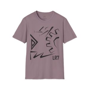 LR7 Shapes Unisex Softstyle T-Shirt - Image 53
