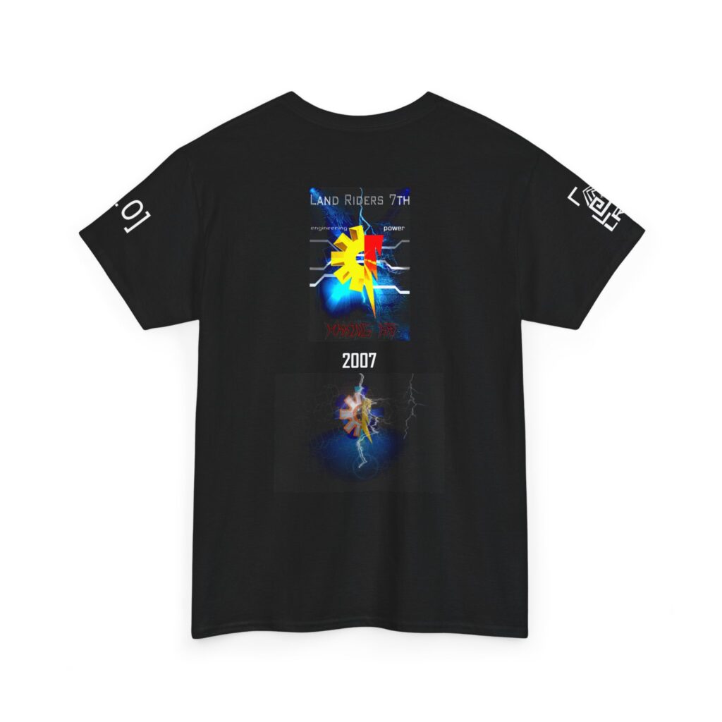 Land Riders Legacy 2007 Unisex Heavy Cotton Tee