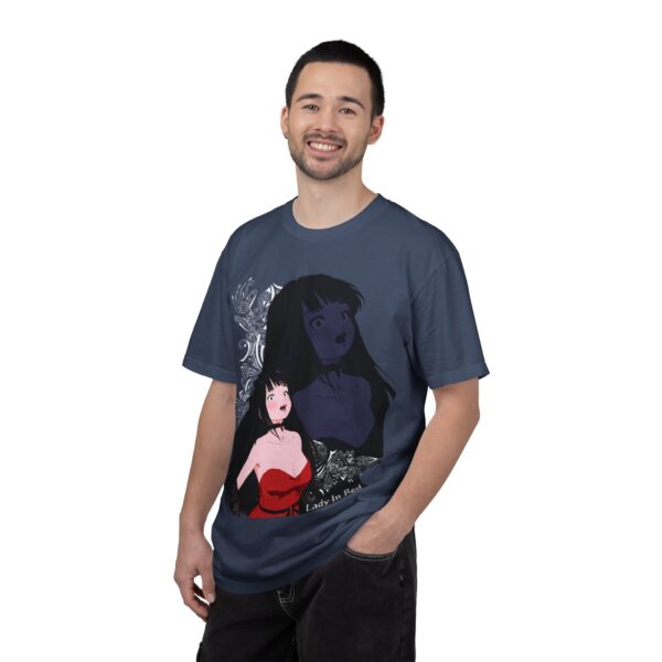 Eden The Lady In Red Anime Cover Unisex Garment-Dyed T-shirt