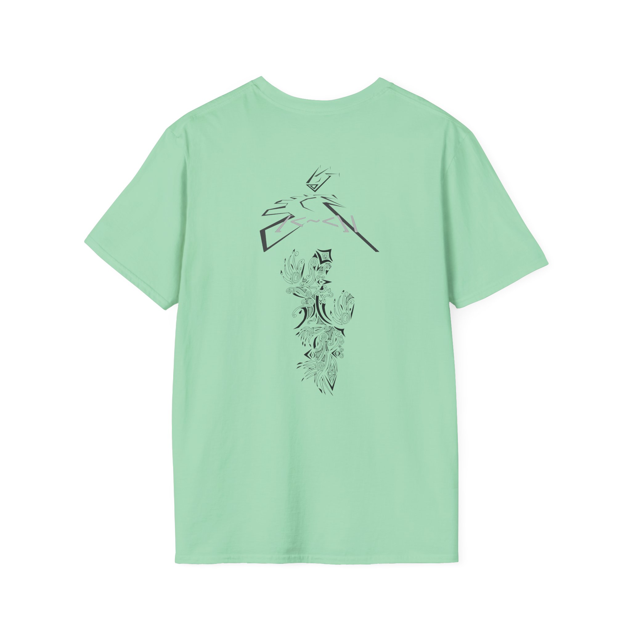 LR7 Shapes Unisex Softstyle T-Shirt - Image 26