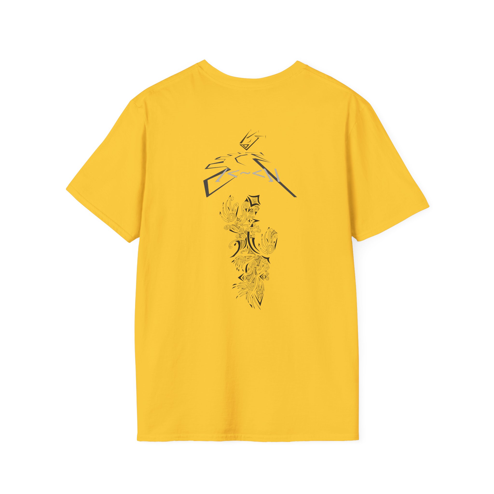 LR7 Shapes Unisex Softstyle T-Shirt - Image 22