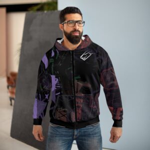 RPG Unisex Zip Hoodie (AOP) - Image 3