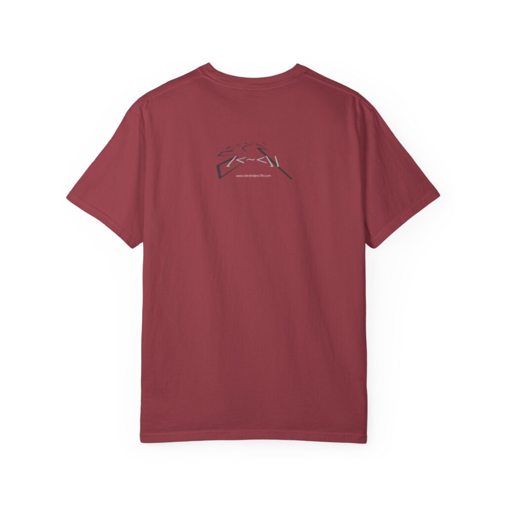 Eden The Lady In Red Anime Cover Unisex Garment-Dyed T-shirt