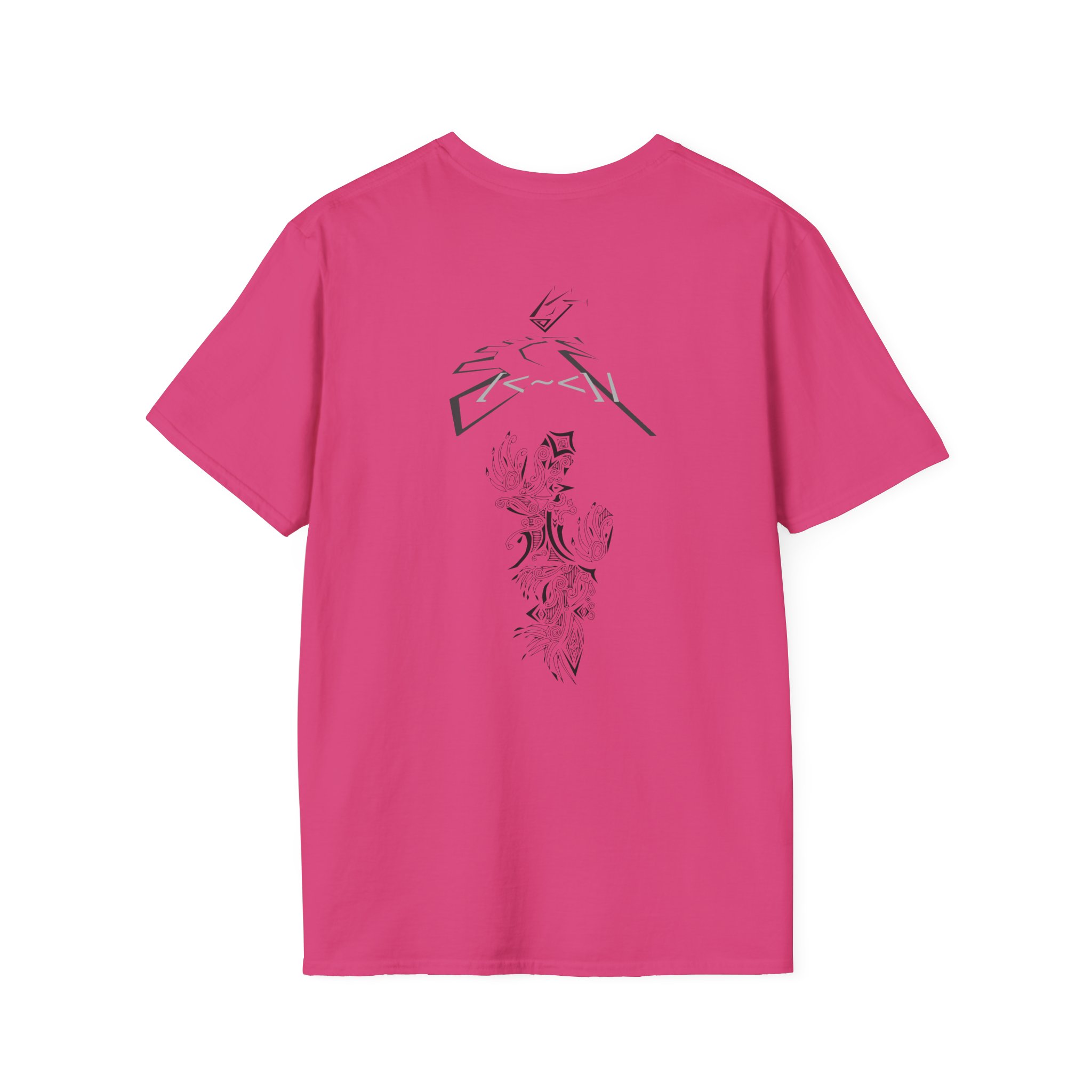 LR7 Shapes Unisex Softstyle T-Shirt - Image 66