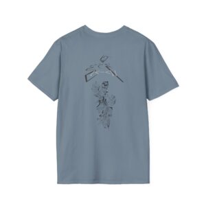 LR7 Shapes Unisex Softstyle T-Shirt - Image 46