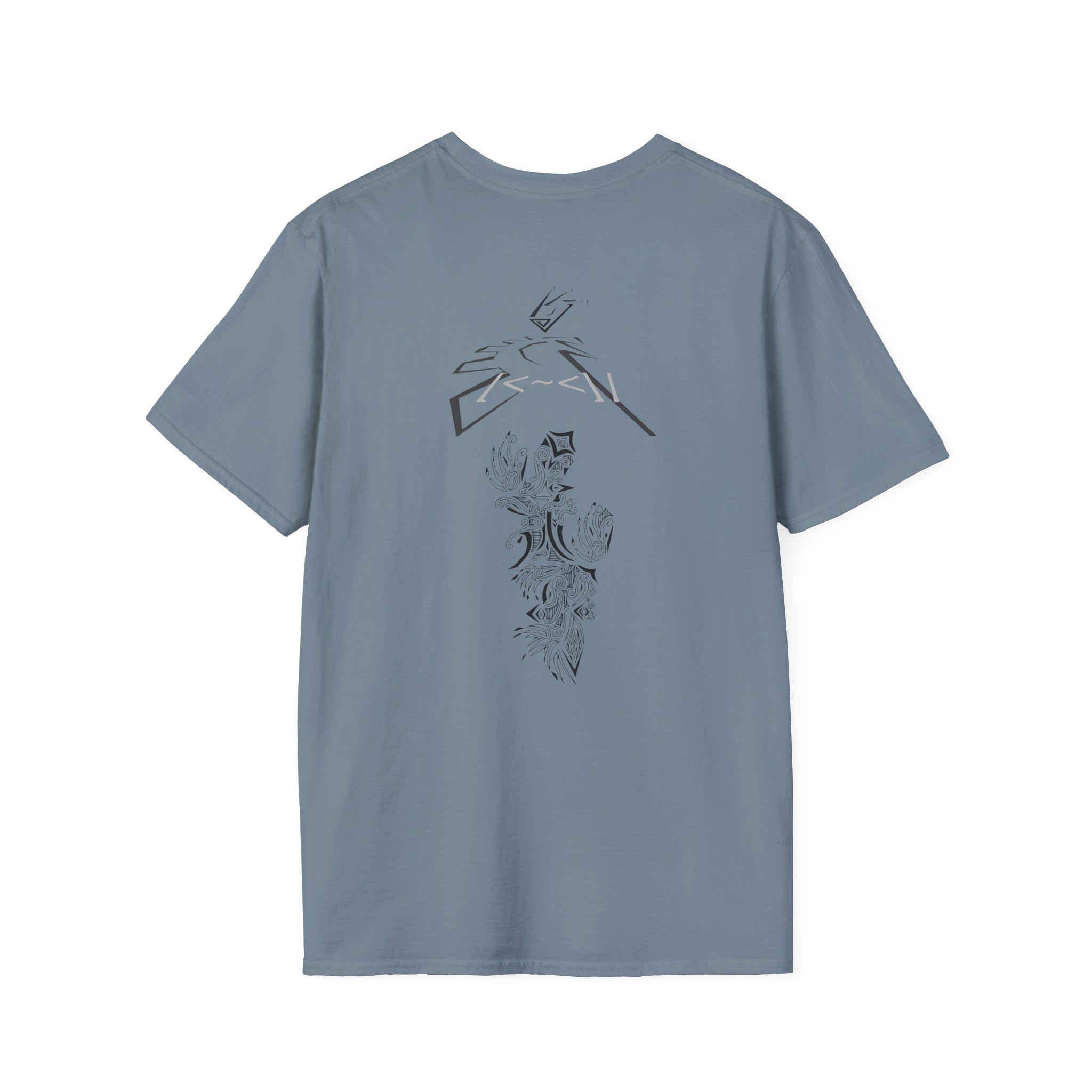 LR7 Shapes Unisex Softstyle T-Shirt - Image 46