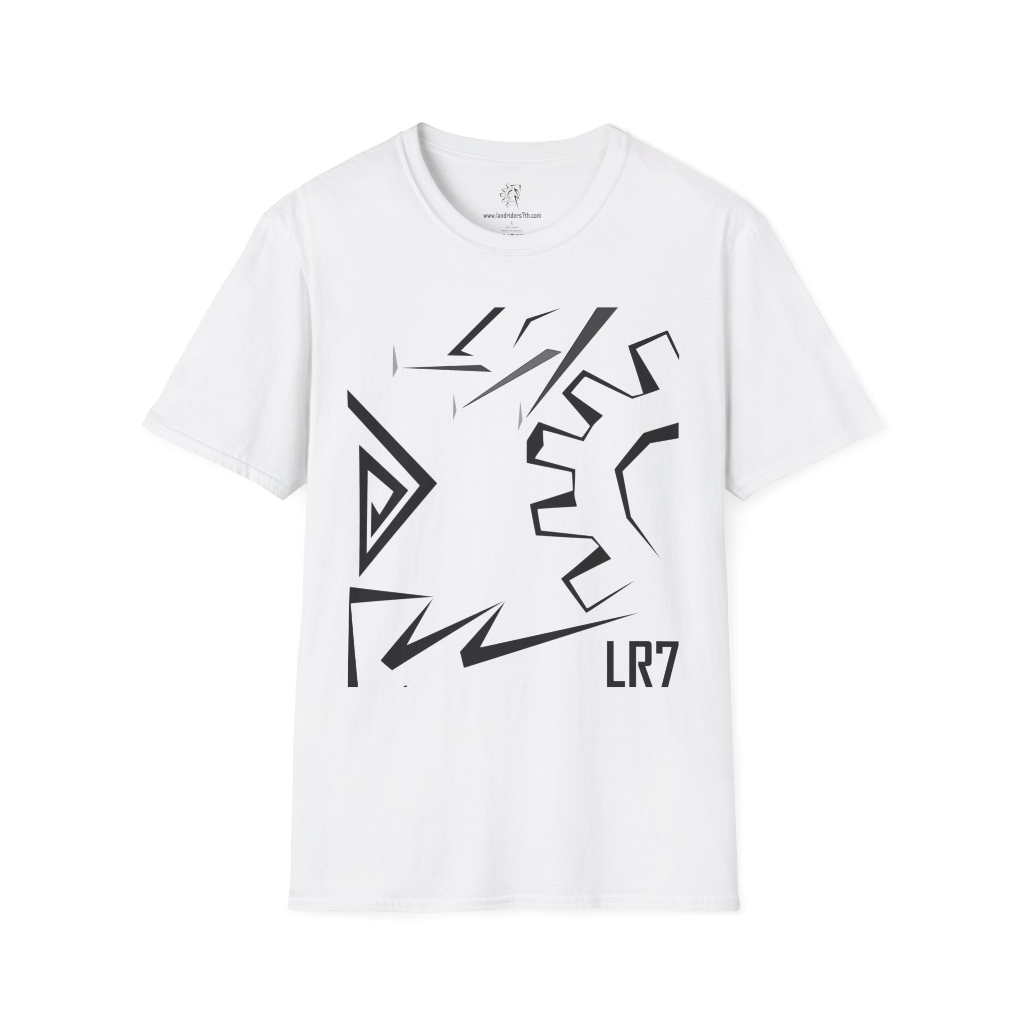 LR7 Shapes Unisex Softstyle T-Shirt - Image 1