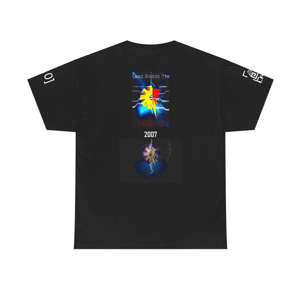 Land Riders Legacy 2007 Unisex Heavy Cotton Tee