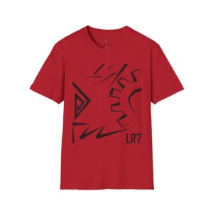 LR7 Shapes Unisex Softstyle T-Shirt - Image 69