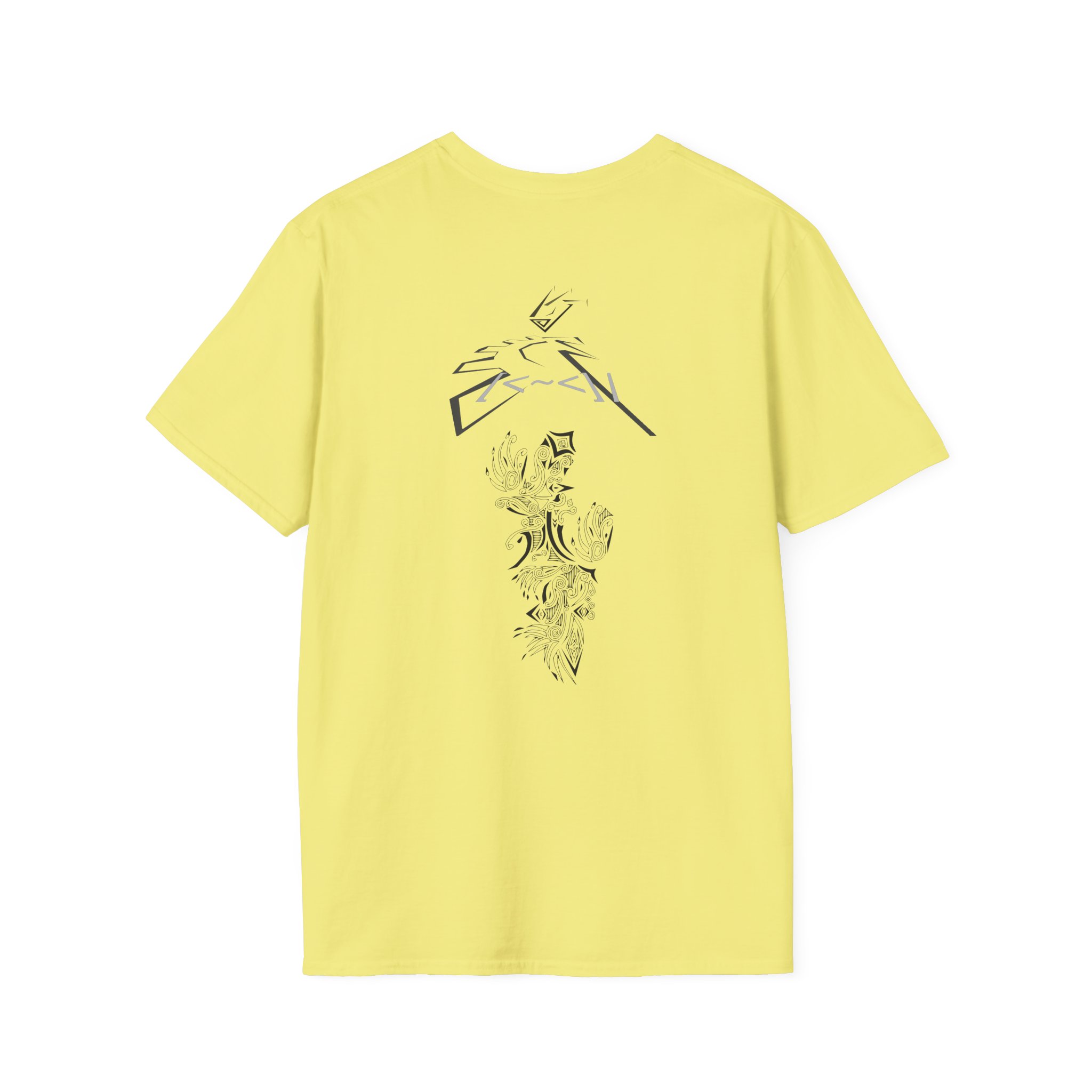LR7 Shapes Unisex Softstyle T-Shirt - Image 14