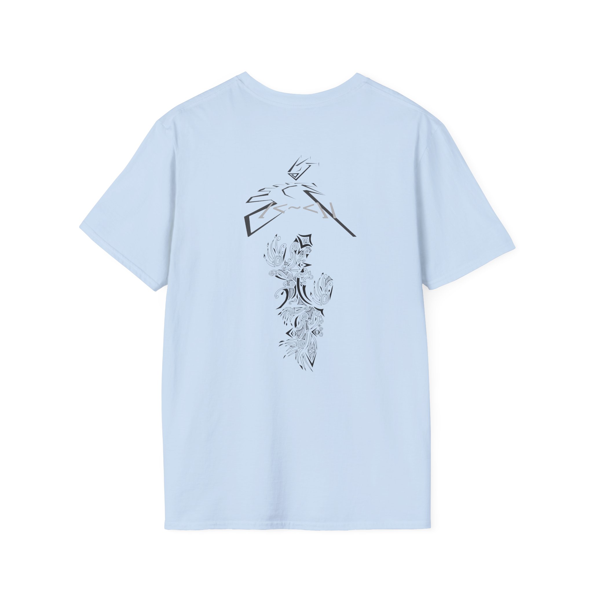 LR7 Shapes Unisex Softstyle T-Shirt - Image 34