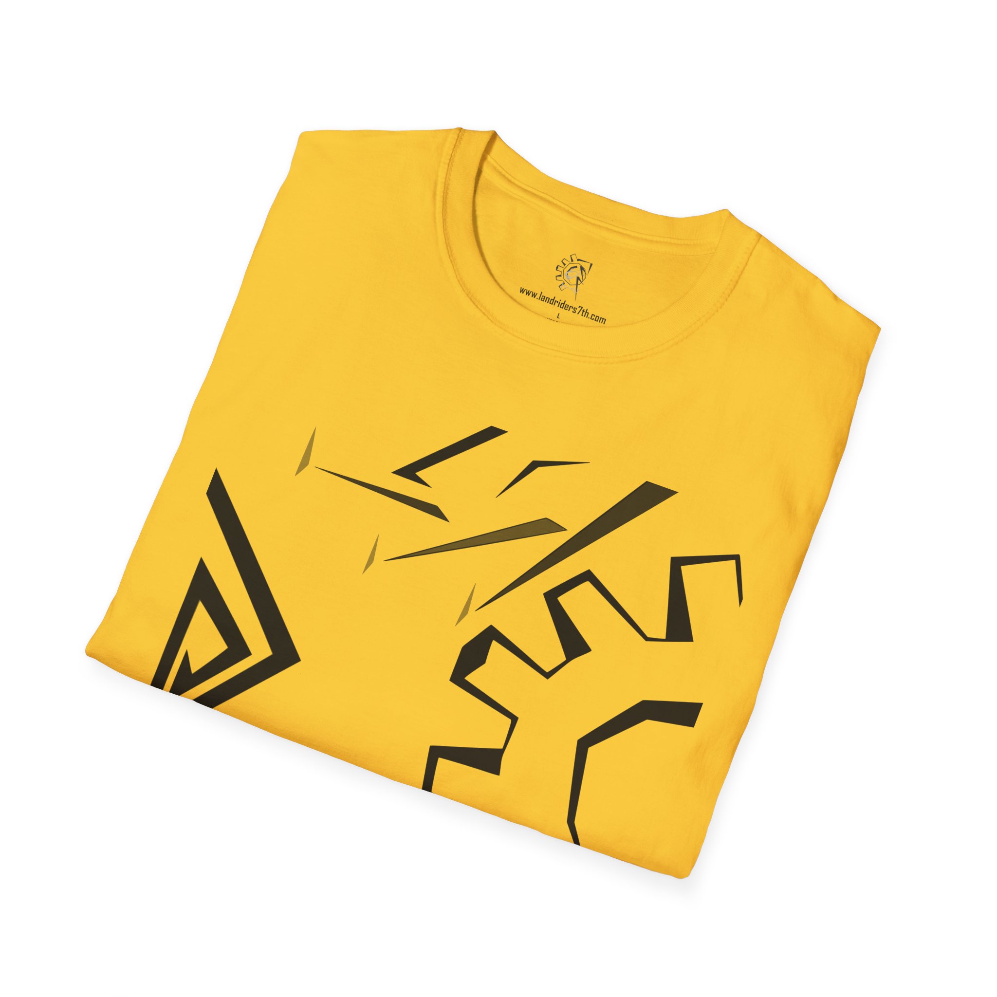 LR7 Shapes Unisex Softstyle T-Shirt - Image 24