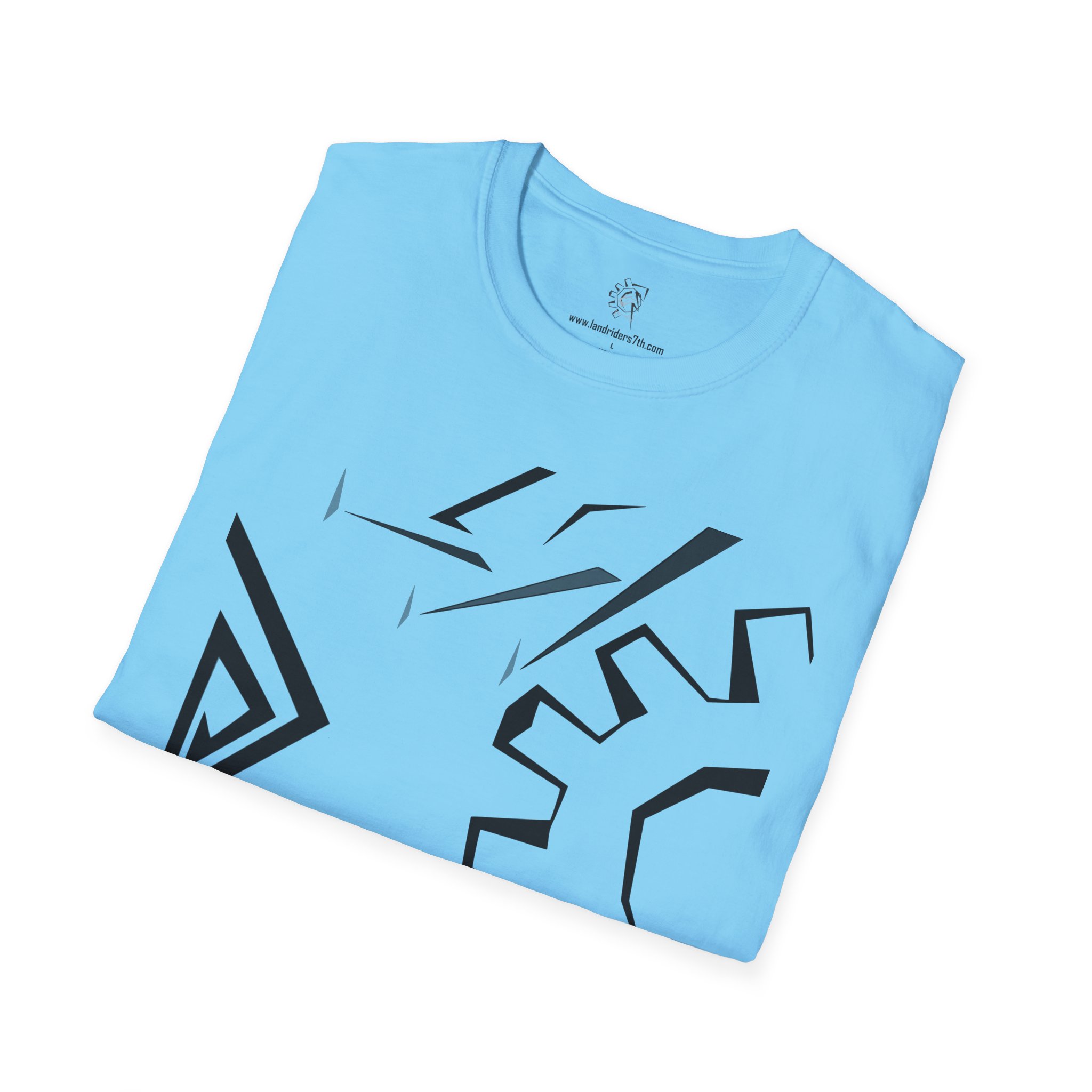 LR7 Shapes Unisex Softstyle T-Shirt - Image 32